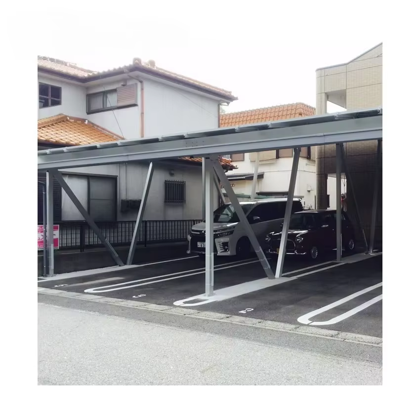 La base de tube en béton Carport est facile à installer