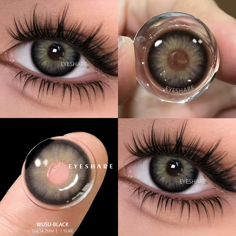 EYESHARE 1 paire de lentilles de Contact colorées pour les yeux