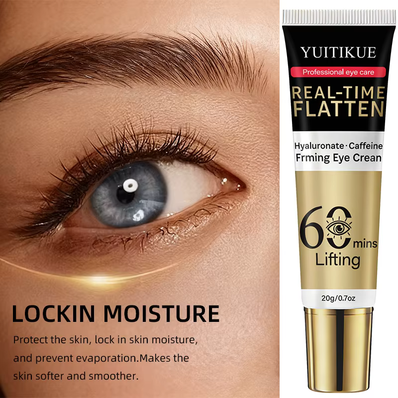 YUITIKUE Crème liftante pour les yeux 60 Min 20g - Hyaluronate et caféine