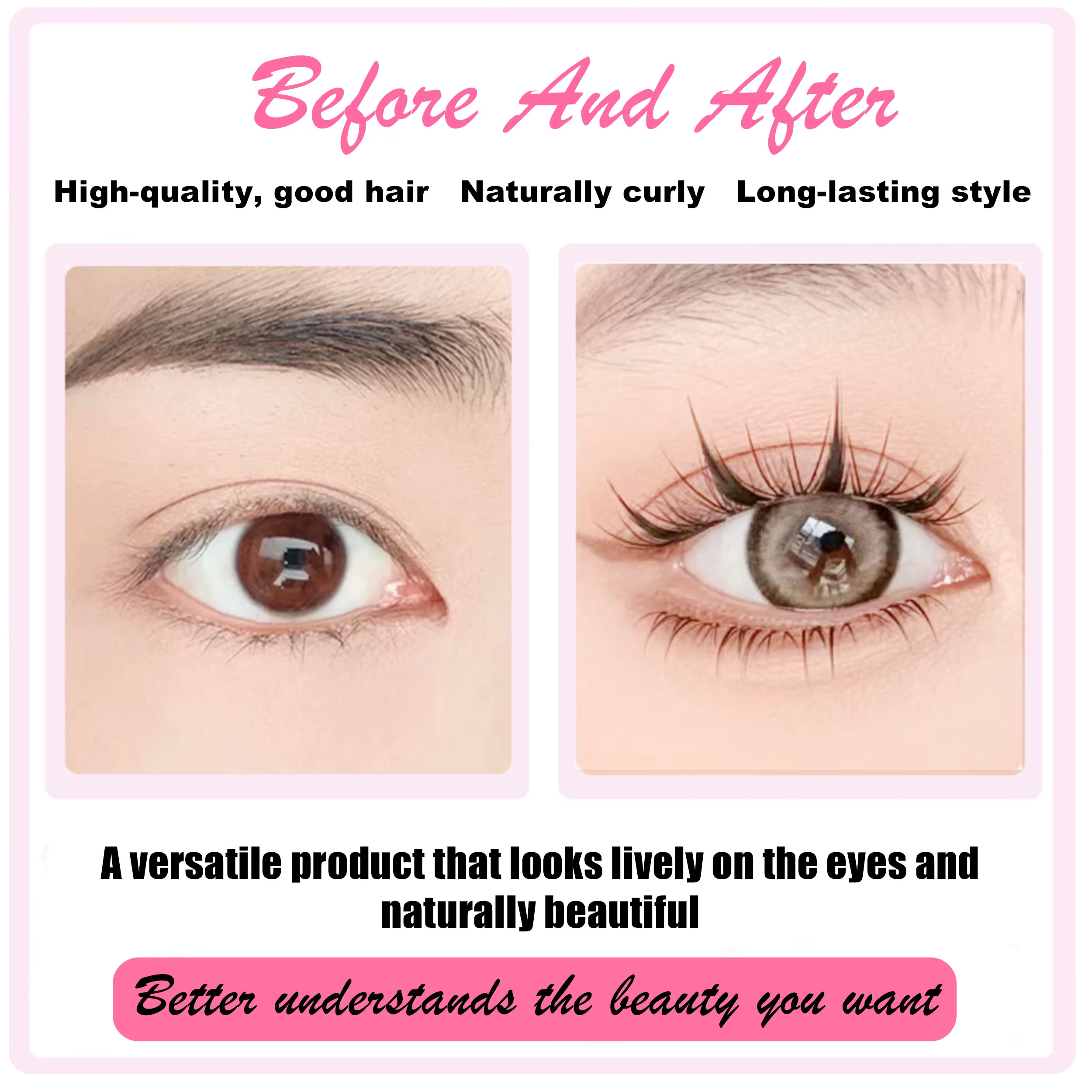 Faux cils DIY pour un look naturel—Avec des grappes de cils de style 'manga' inspirées des tendances japonaises et coréennes