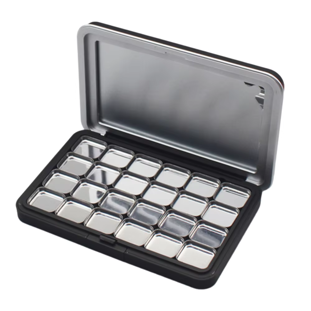 Palette de fards à paupières multi-grilles DIY vide