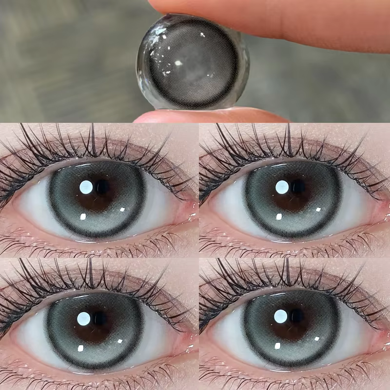 YIMEIXI 2 pièces lentilles de Contact pour les yeux Prescription