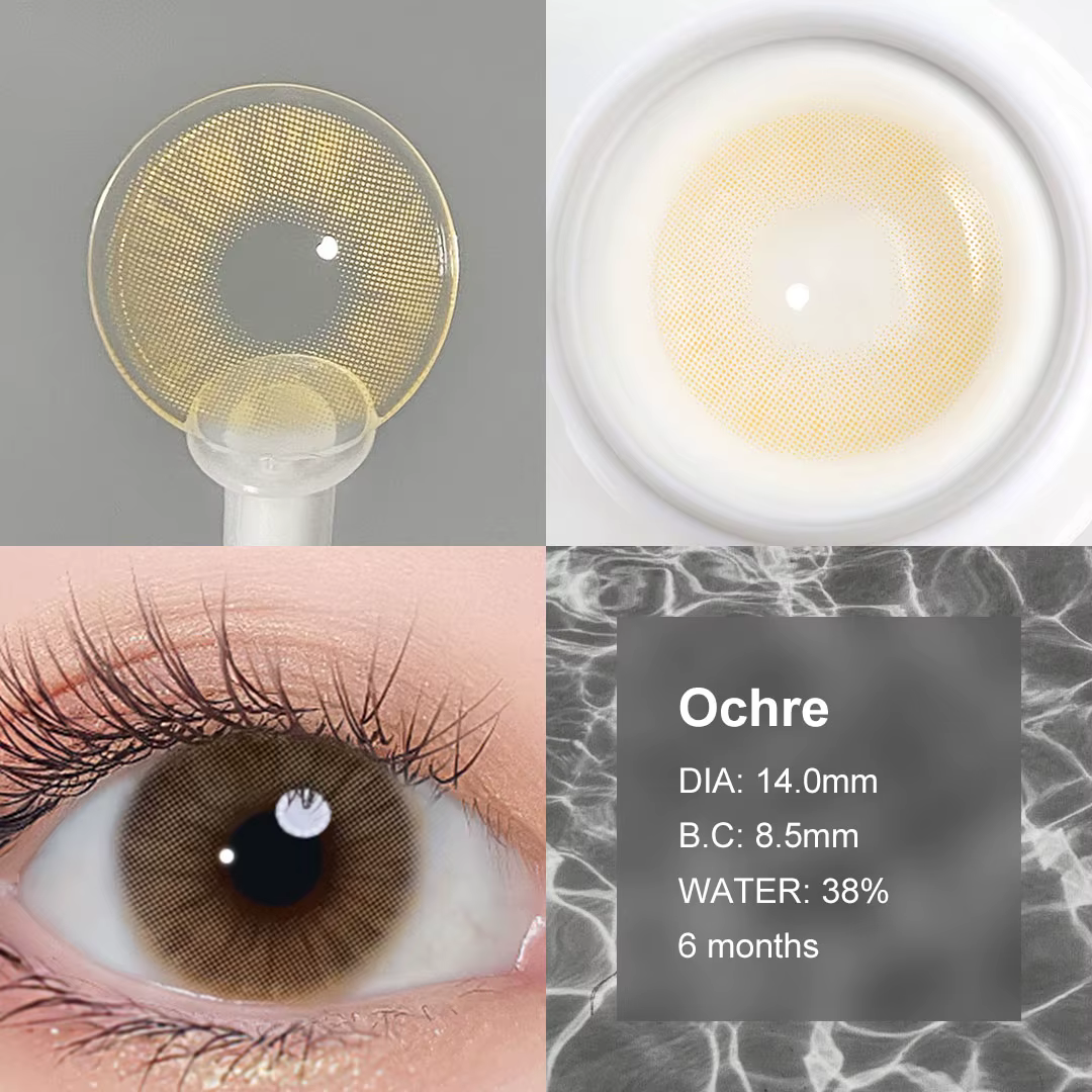 Super ! (0.00~-8.00) MAGISTER 14.0mm Lentilles de contact colorées naturelles Queen avec dioptries