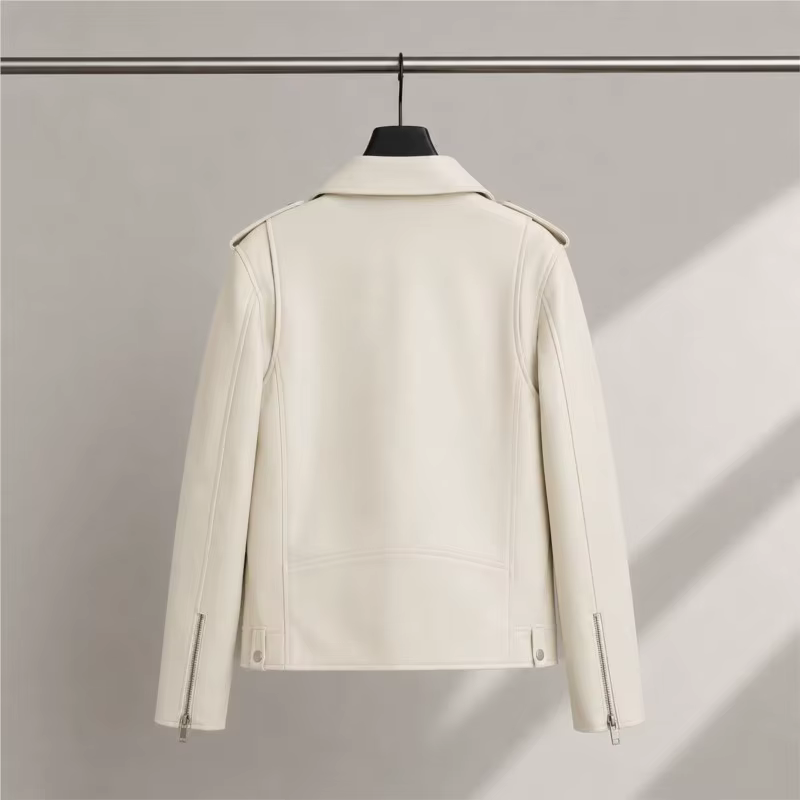 Veste en similicuir pour homme, nouvelle collection automne-hiver, style décontracté, fermeture éclair, manches longues, haute qualité, vêtement d'extérieur pour motard 2026