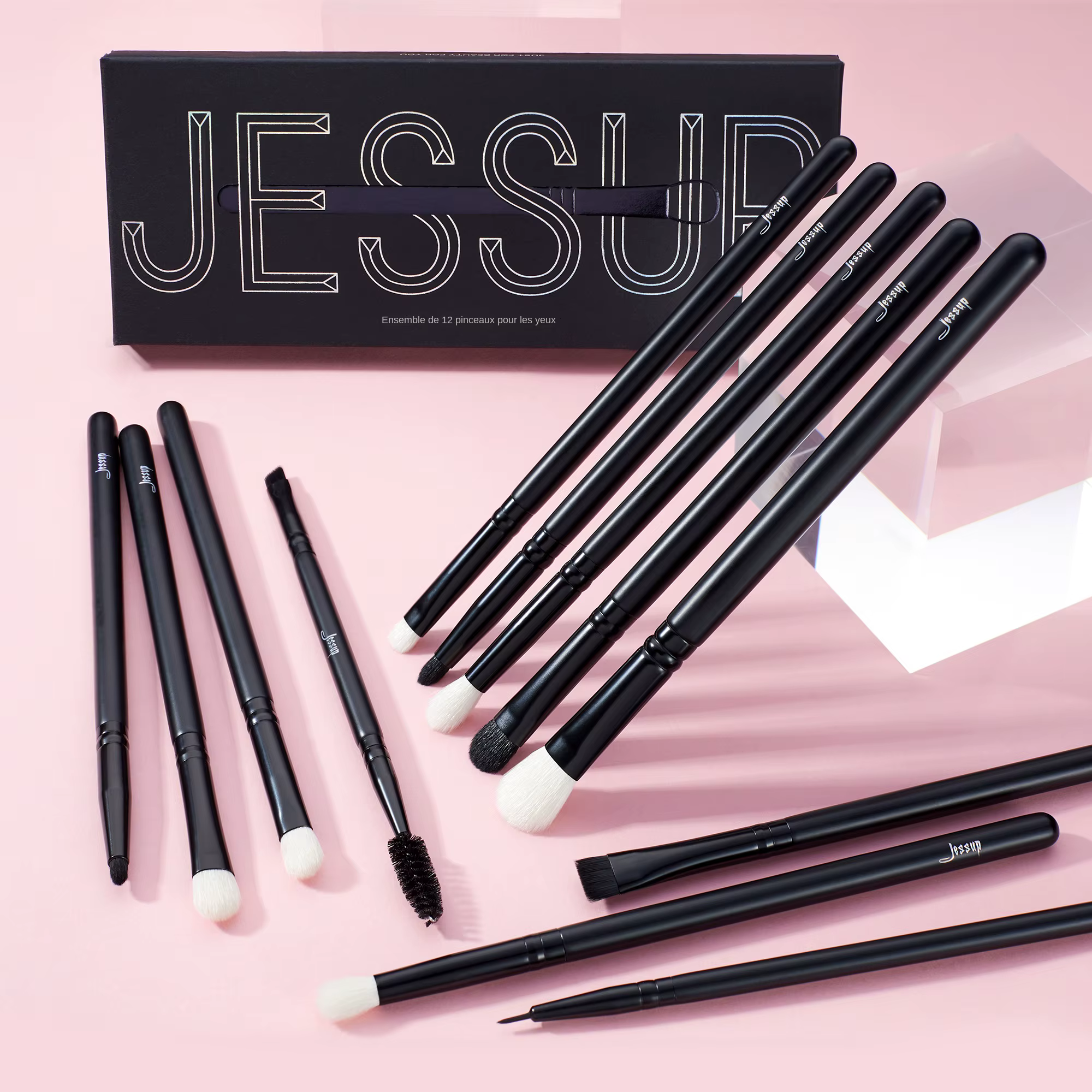 Jessup ensemble de pinceaux de maquillage pour les yeux
