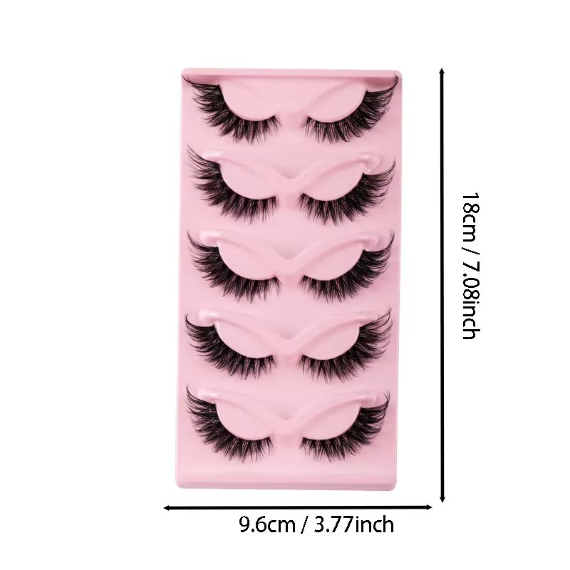 Faux-Cils en Faux Vison Naturel