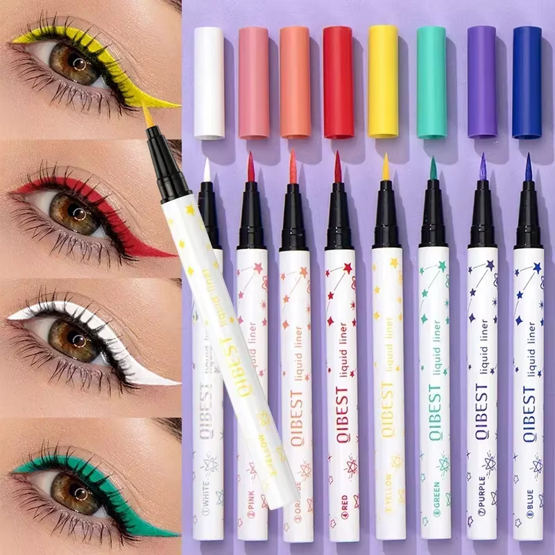 Crayon pour les yeux coloré à séchage rapide