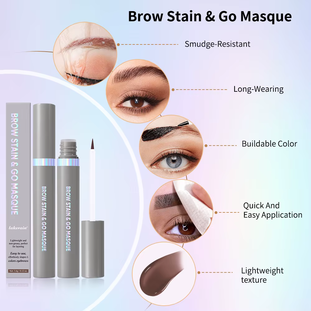 Masque colorant pour sourcils