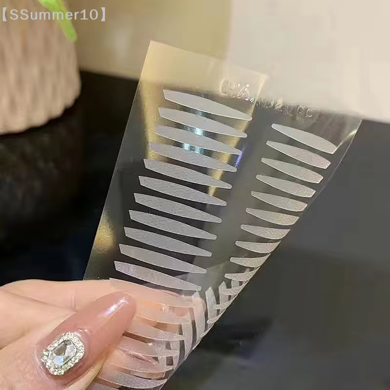 【SSummer10】1 feuille de ruban adhésif invisible pour paupières doubles - Transparent