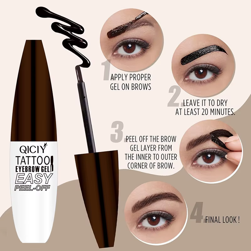 Mascara Teintant Peel-Off pour Sourcils