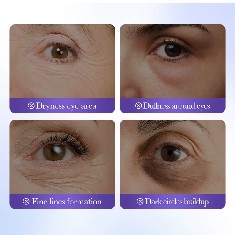 80 pièces BIOAQUA rétinol cristal collagène masque pour les yeux Anti cernes Anti-rides hydratant Anti-âge patchs