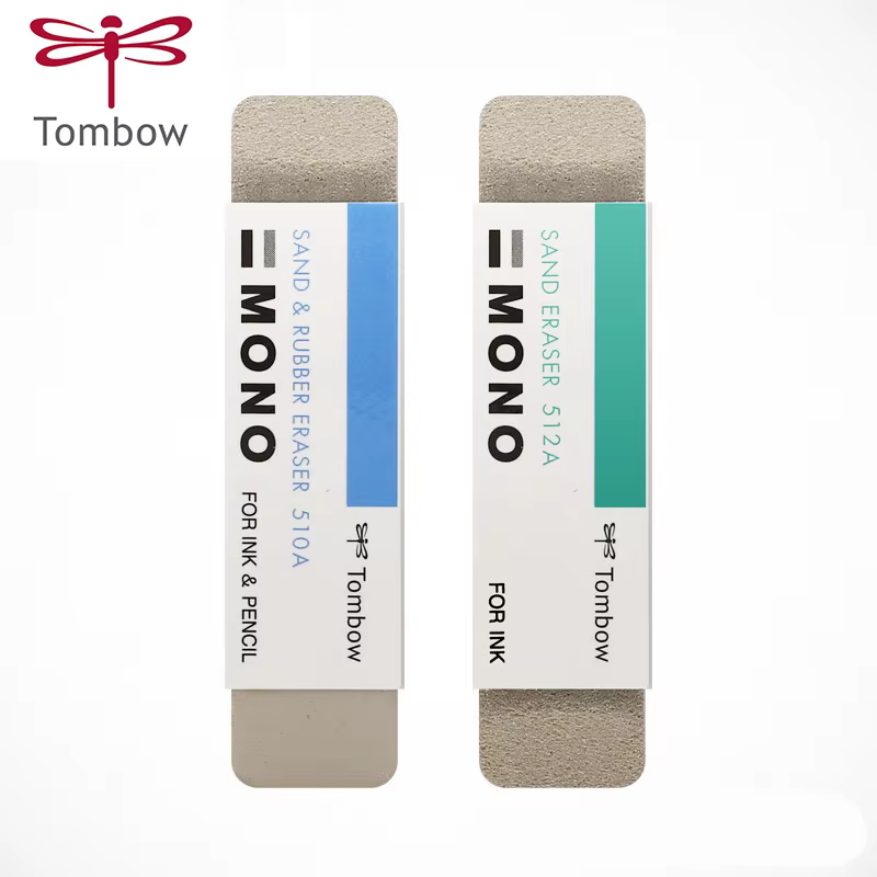 TOMBOW – effaceur de sable et de caoutchouc MONO/512A, pour encre et crayon, fournitures de papeterie artistique et de bureau