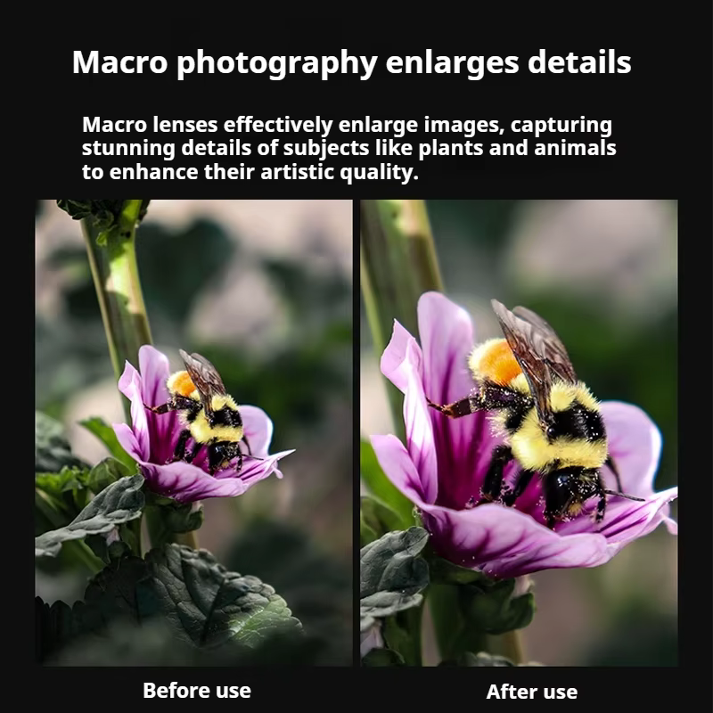 NEEWER LS-40 37-72mm objectif gros plan objectif Macro à pression pour Sony Nikon Canon Fuji gros plan haute définition pour la nature morte