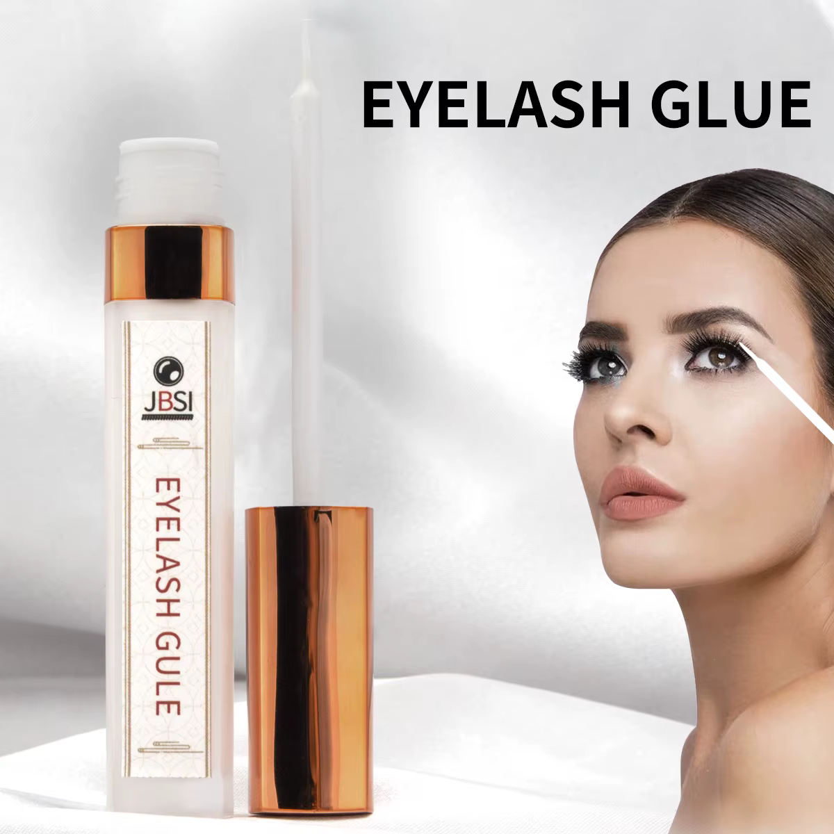Colle pour faux cils, véritable