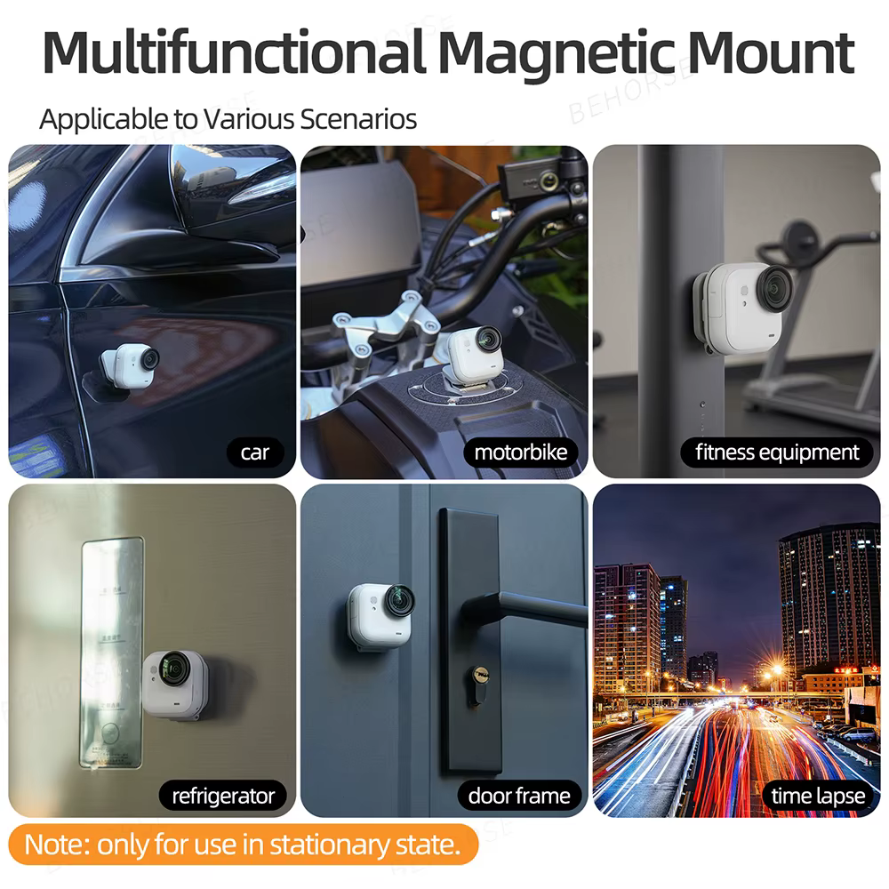 Support magnétique multifonctionnel pour Insta360 GO Ultra, support d'angle réglable pour accessoires de caméra Insta360 GO Ultra