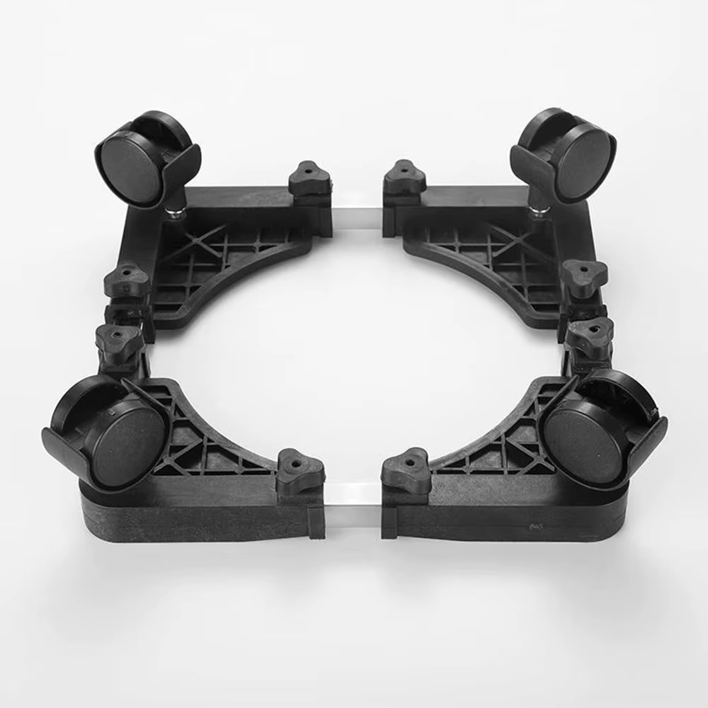 Support de Base mobile universel à 4 roulettes, hauteur réglable, Base de réfrigérateur, Base de Machine à laver robuste pour la maison