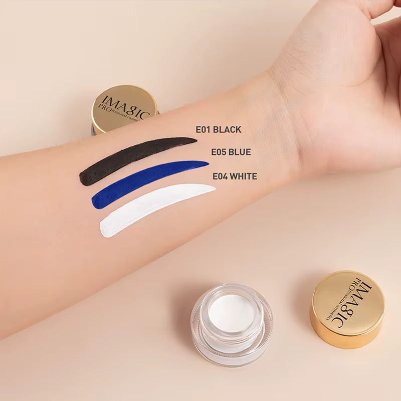 IMAGIC – crème Eyeliner noire professionnelle 3 couleurs