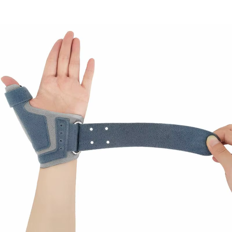 Attelle de pouce réglable, support de poignet, soulage les douleurs au pouce et aux articulations dues à l'arthrite et au doigt goupillé pour les athlètes