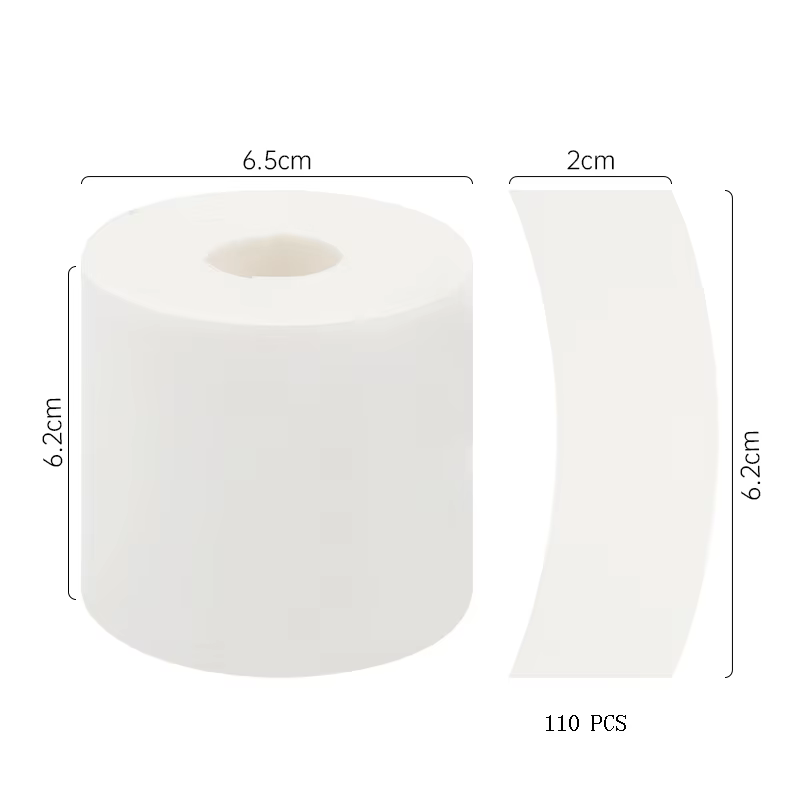 Rouleau de bandes en mousse pour faux-cils