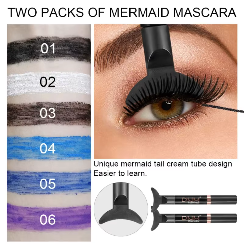 DNM 6 couleurs Mascara queue mince