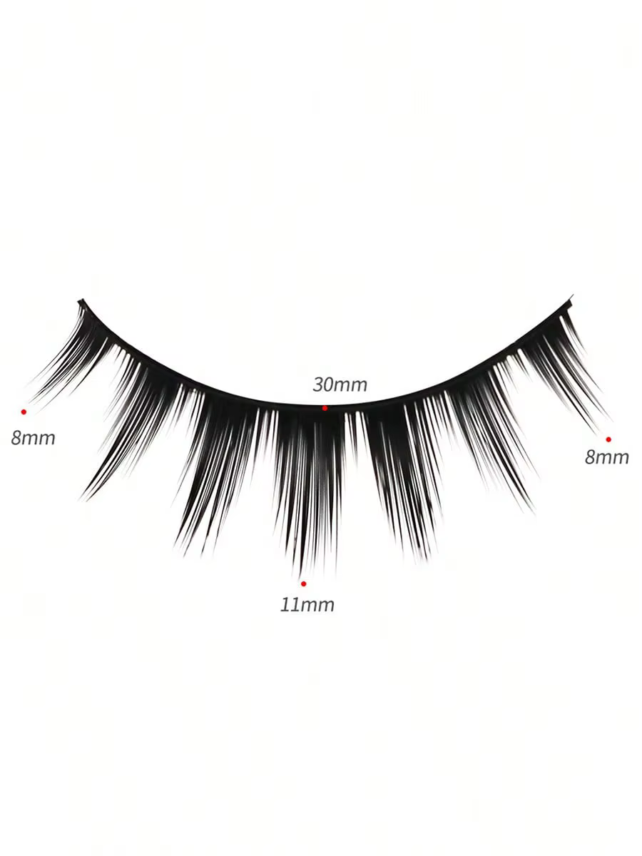 10 paires de faux cils Anime/Manga