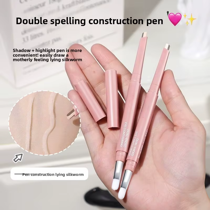 Crayon ombre mat double ton sous les yeux