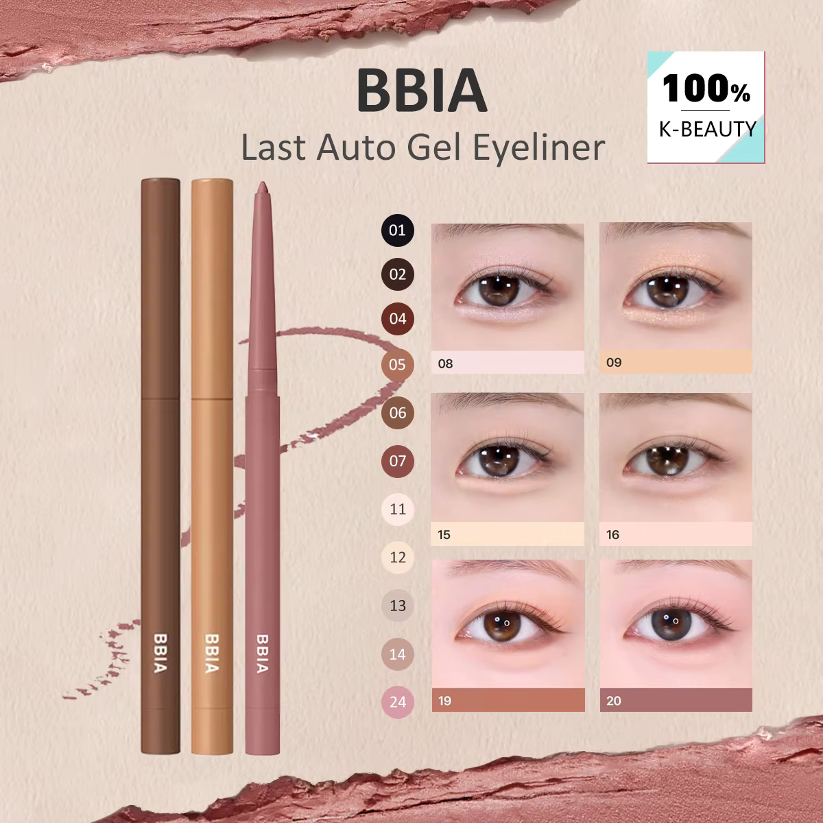 Eyeliner en gel BBIA Last Auto