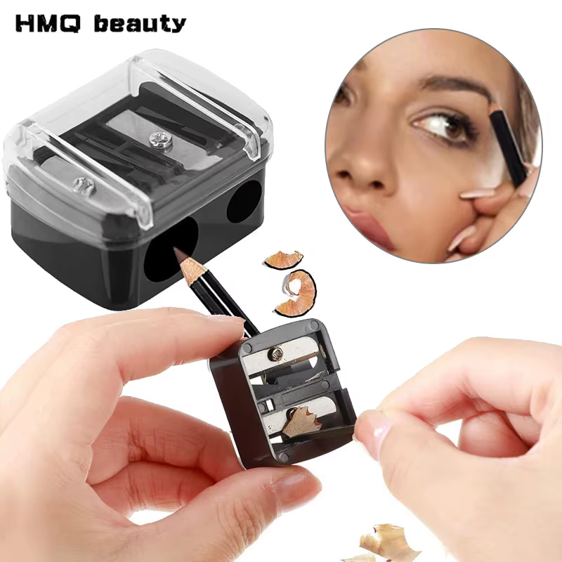 Taille-crayon à sourcils 2 en 1