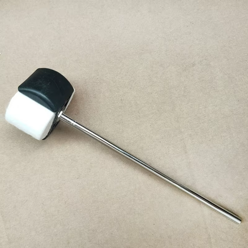 Batteurs de pédale de grosse caisse double face, accessoire de percussion, marteau de pédale de grosse caisse