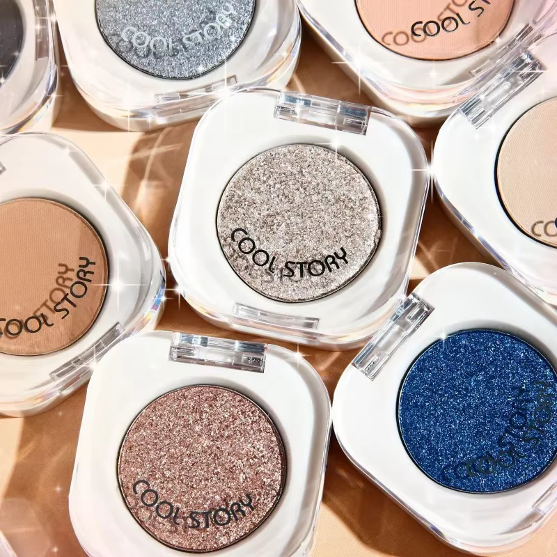 Palette de fards à paupières – Couleurs nues mates et scintillantes