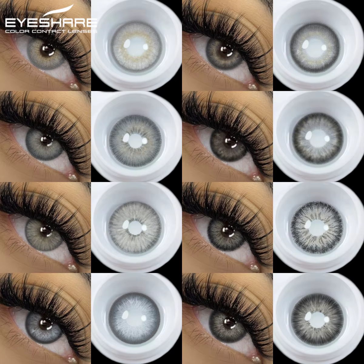 EYESHARE lentilles de contact colorées naturelles