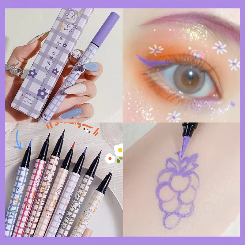 Crayon Eyeliner à Carreaux Coloré