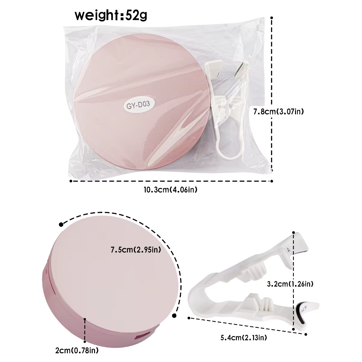 Kit de faux cils magnétiques avec pince à épiler