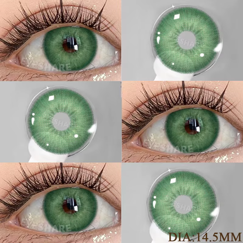 AMARA 1 paire de lentilles de Contact colorées marron