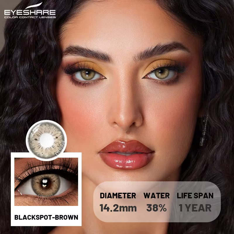 EYESHARE 1 paire de lentilles de Contact de couleur pour les yeux