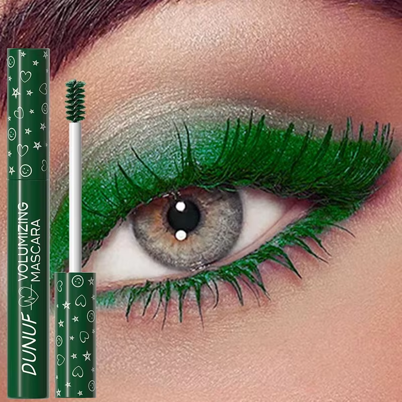 Mascara à friser coloré