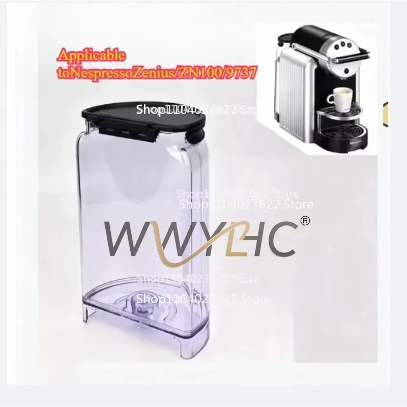 Réservoir d'eau, bac de récupération, conteneur d'eau, porte-gobelet, accessoires pour machine à café Nespresso Zenius ZN100 9737