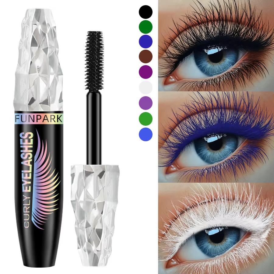 Mascara 5D 9 couleurs avec grands yeux