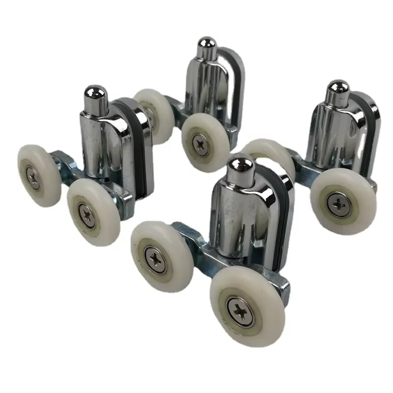 Rouleau de porte/roue/coureur pour cabine de douche astronomique, double roue de remplacement