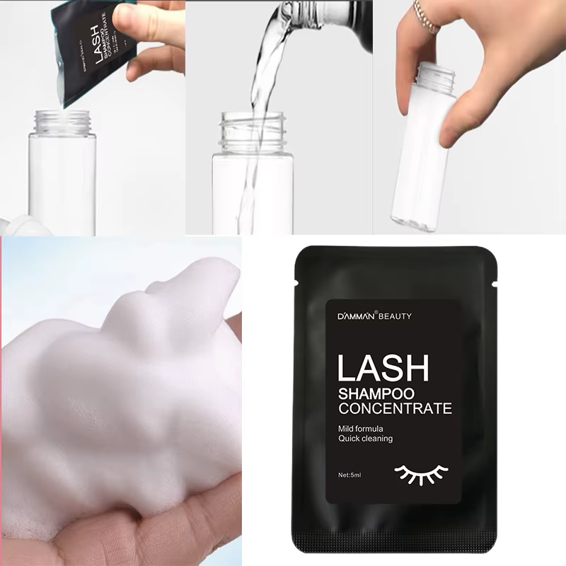 Mousse nettoyante pour cils