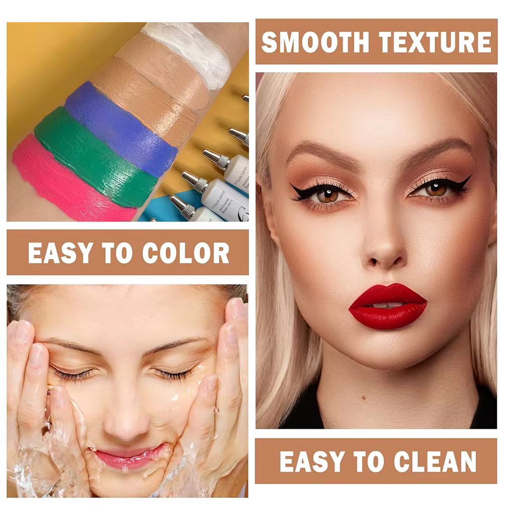 Base de maquillage mate longue durée
