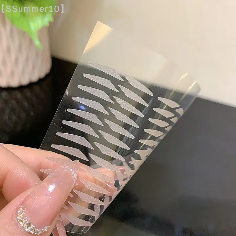 【SSummer10】1 feuille de ruban adhésif invisible pour paupières doubles - Transparent