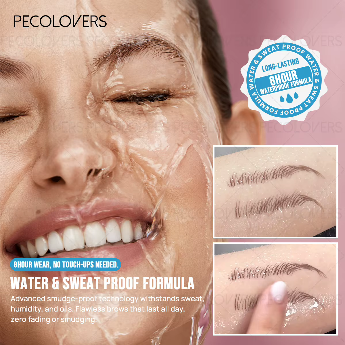 Crayon à sourcils liquide multifonctionnel