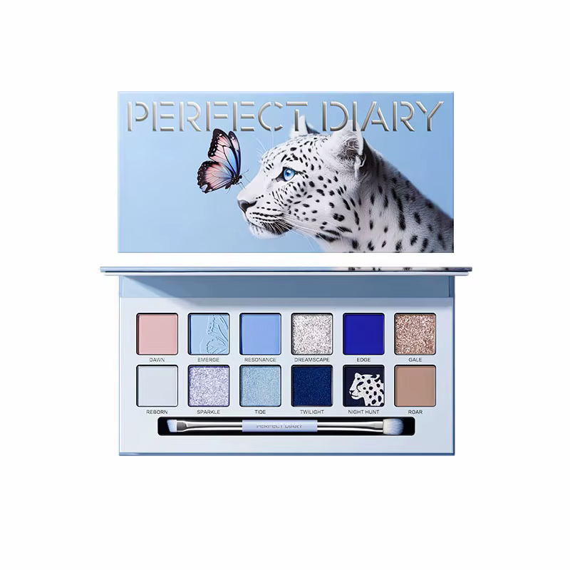 Perfectdiary maquillage 12 couleurs ombre à paupières plaque ensemble fard