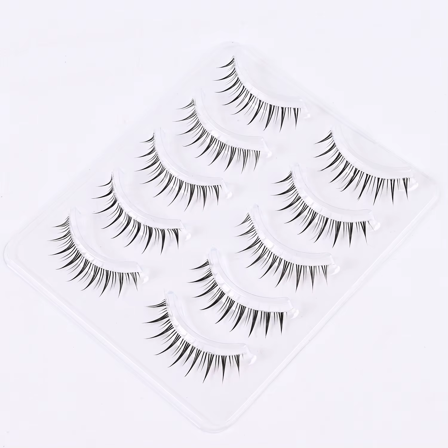 Faux cils de cosplay, 5 paires de cils effet petit diable