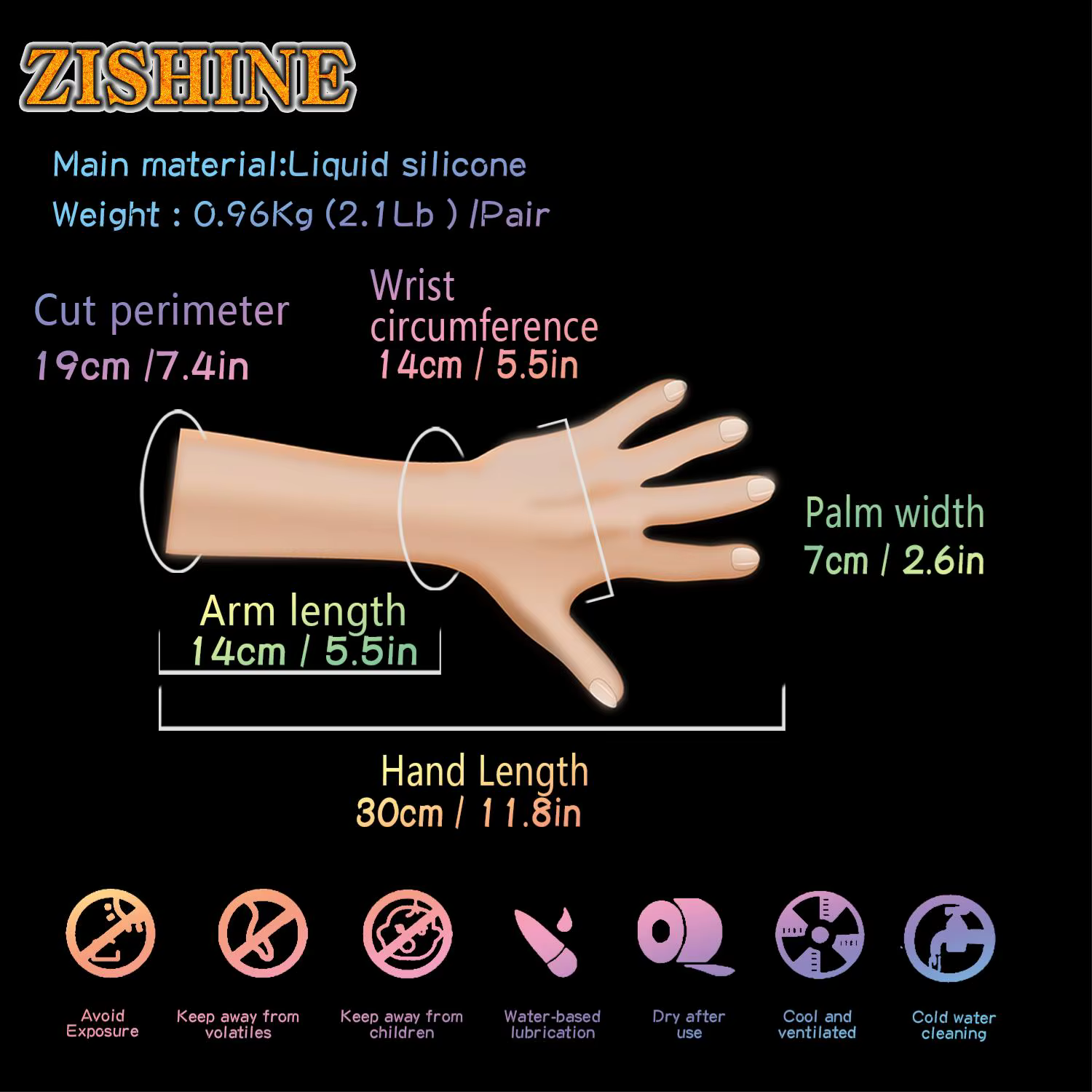Zishine faux ongles formation pratique main pour ongles acryliques Silicone faux main modèle réaliste bijoux affichage JDW05