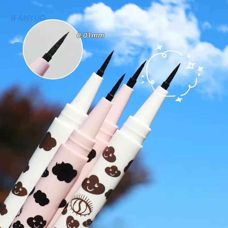 Stylo Eyeliner Liquide Effet Ver à Soie 0