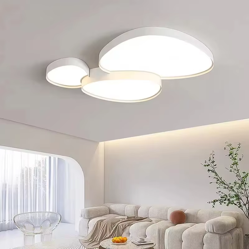 Lampe de plafond pour salon, lustres LED modernes pour salle à manger, chambre à coucher, décoration nordique simple pour la maison, luminaires de plafond LED