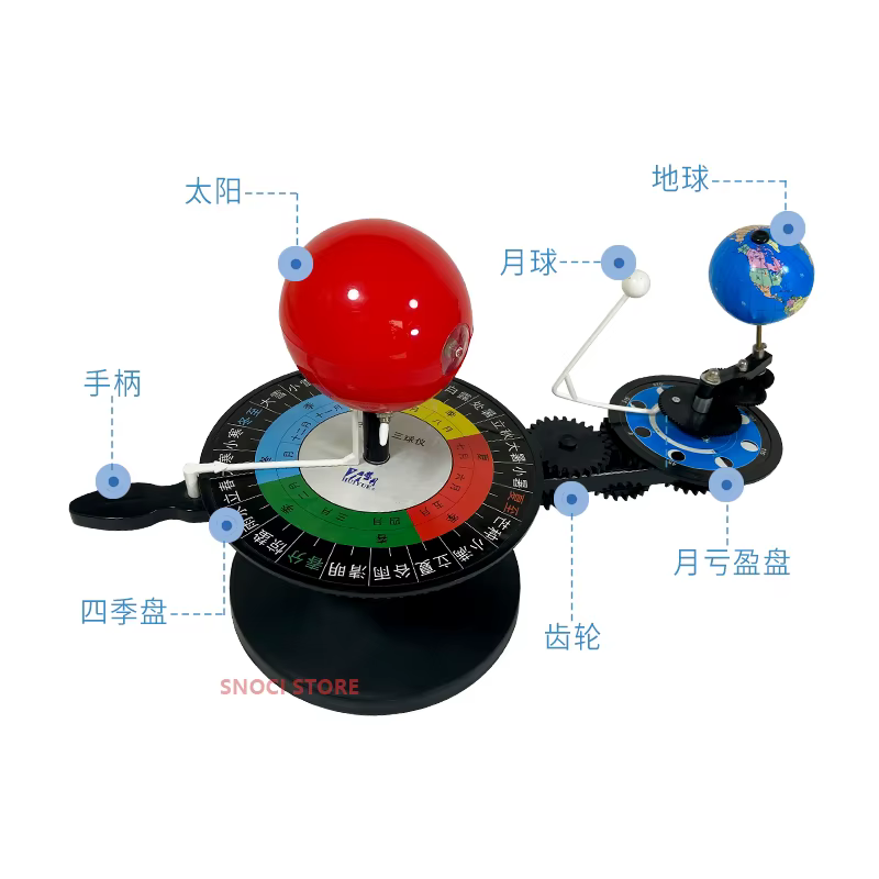 Système solaire soleil terre lune modèle de planétarium orbital Kit de projet de planétarium éducatif pour l'enseignement scientifique et de l'astronomie