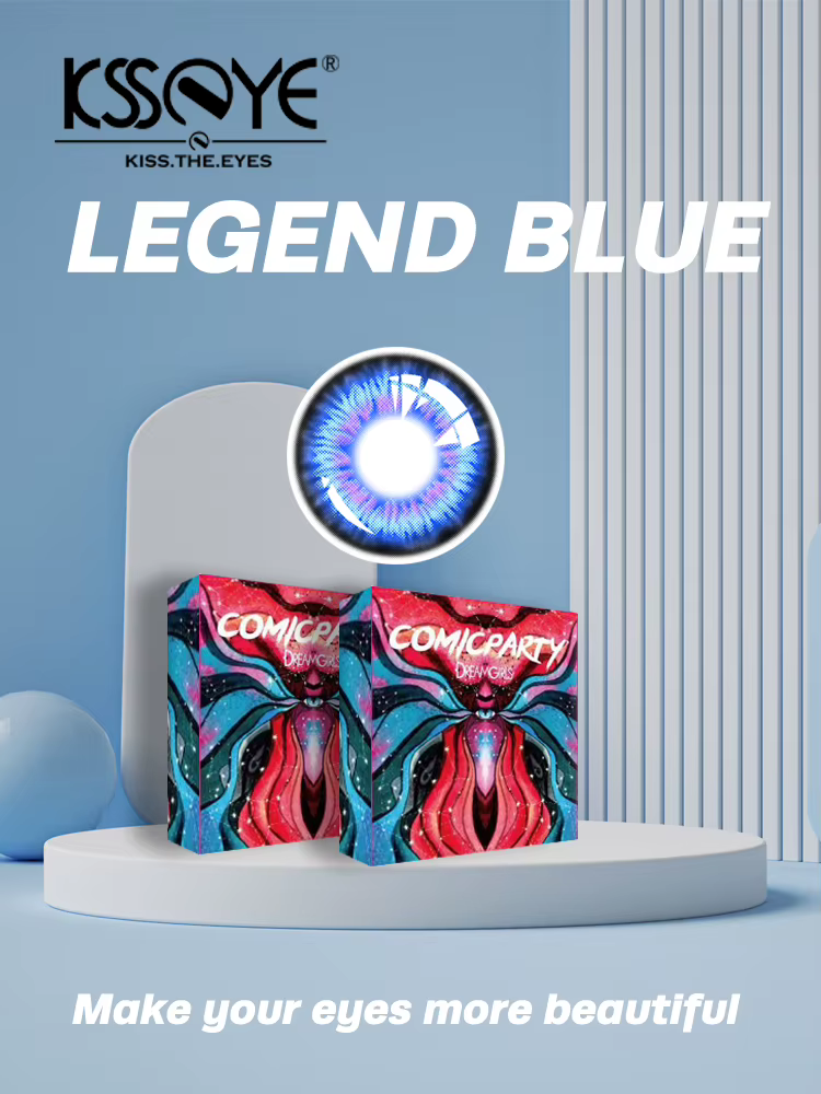 Lentilles de Contact Colorées Legend Blue